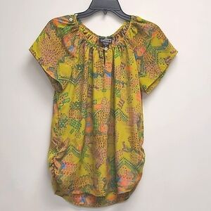 Angie colorful women's top